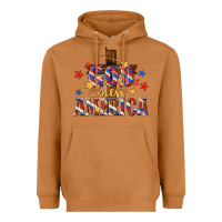 God Bless America Heavyweight Hoodie | Teevron