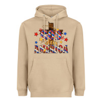 Mushroom god bless america Heavyweight Hoodie - texasbilliewilder