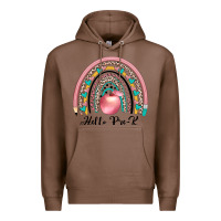 Chestnut hello pre k Premium Hoodie - JahusDesignShop