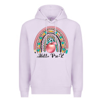 Lilac hello pre k Premium Hoodie - JahusDesignShop