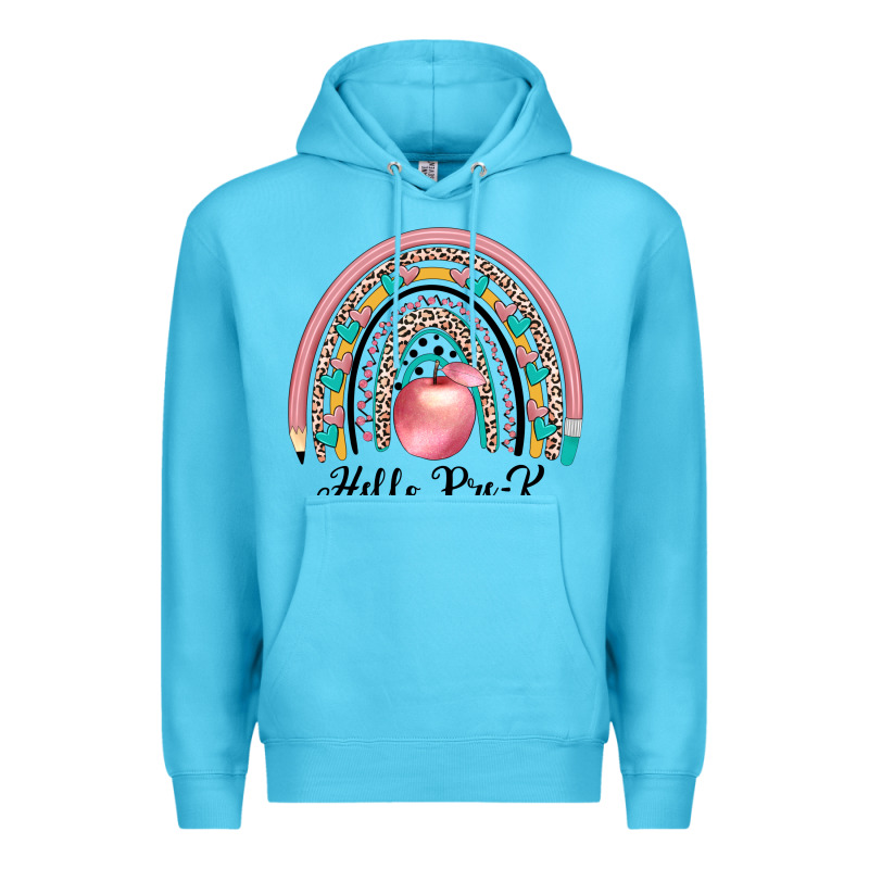 Hello Pre K Premium Hoodie by JahusDesignShop | Teevron