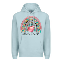 Blue Mist hello pre k Premium Hoodie - JahusDesignShop