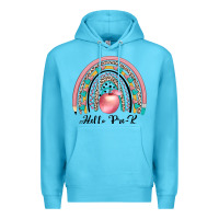 Ocean Blue hello pre k Premium Hoodie - JahusDesignShop