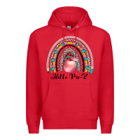 Red hello pre k Premium Hoodie - JahusDesignShop