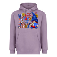 Lavender happy 4 th of july Heavyweight Hoodie - texasbilliewilder