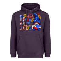 Plum happy 4 th of july Heavyweight Hoodie - texasbilliewilder