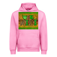 Fuchsia Pink st patricks day lucky mini Urban Hoodie - Artiststas