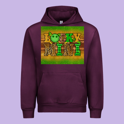 St Patricks Day Lucky Mini Urban Hoodie Designed By Artiststas