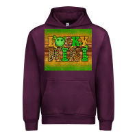 Mauve Wine st patricks day lucky mini Urban Hoodie - Artiststas