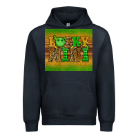 Navy st patricks day lucky mini Urban Hoodie - Artiststas
