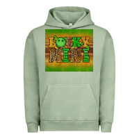 Pigment Oil Green st patricks day lucky mini Urban Hoodie - Artiststas