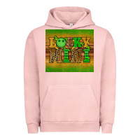Pigment Salmon st patricks day lucky mini Urban Hoodie - Artiststas