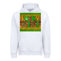 White st patricks day lucky mini Urban Hoodie - Artiststas