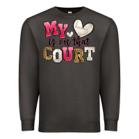 Smoke my heart is on that court volleyball Premium Sweatshirt - Zillion Design Studio