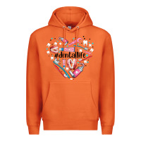 Carrot dental life element heart Premium Hoodie - AdoDesignShop