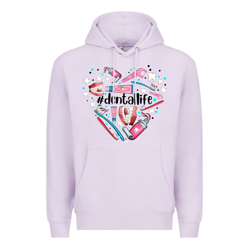 Dental Life Element Heart Premium Hoodie by AdoDesignShop | Teevron