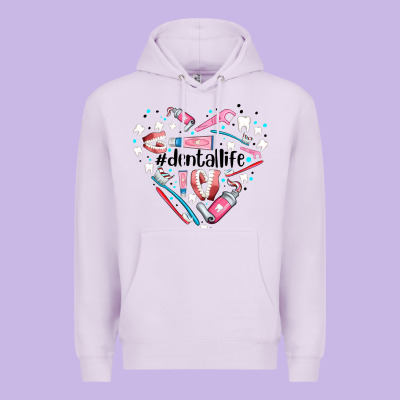 Dental Life Element Heart Premium Hoodie Designed By Adodesignshop