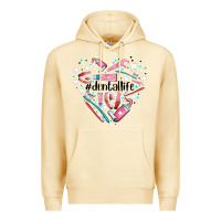 Pina Colada dental life element heart Premium Hoodie - AdoDesignShop