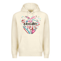 Sandshell dental life element heart Premium Hoodie - AdoDesignShop
