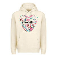 Tofu dental life element heart Premium Hoodie - AdoDesignShop