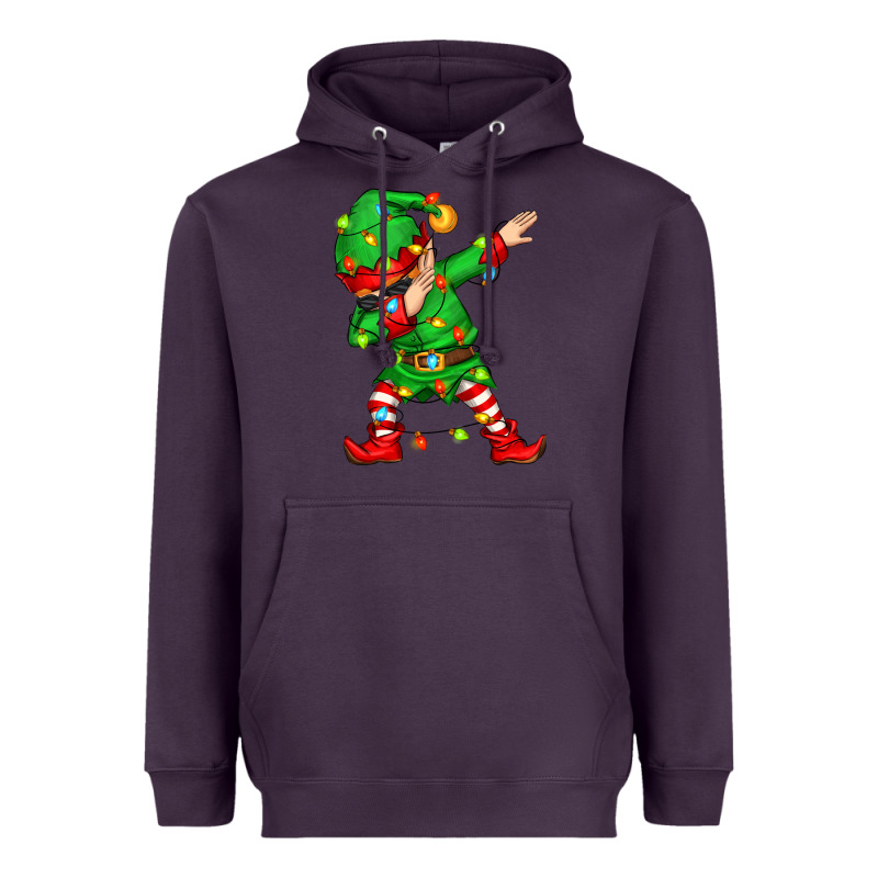 Dabbing Elf Heavyweight Hoodie by Zillion Design Studio | Teevron