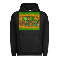 Pigment Black st patricks day lucky mama Urban Hoodie - Artiststas