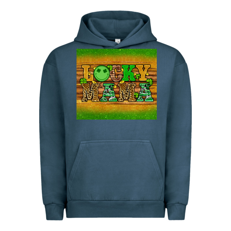 St Patricks Day Lucky Mama Urban Hoodie by Artiststas | Teevron