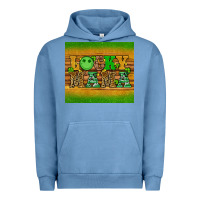 Pigment Pebble Blue st patricks day lucky mama Urban Hoodie - Artiststas