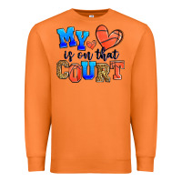Carrot my heart is on that court basketball Premium Sweatshirt - Zillion Design Studio