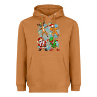 Meerkat dabbing christmas Heavyweight Hoodie - Zillion Design Studio