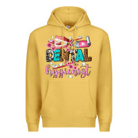 Antique Gold dental hygienist Premium Hoodie - AdoDesignShop