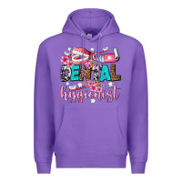 Purple dental hygienist Premium Hoodie - AdoDesignShop