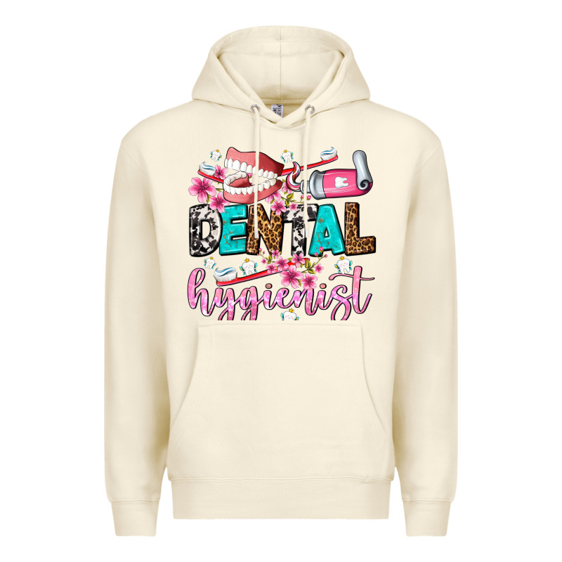 Dental Hygienist Premium Hoodie by AdoDesignShop | Teevron