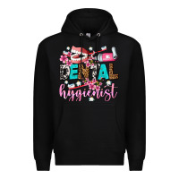 Black dental hygienist Premium Hoodie - AdoDesignShop