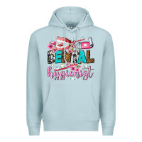 Blue Mist dental hygienist Premium Hoodie - AdoDesignShop