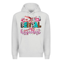 Dove Grey dental hygienist Premium Hoodie - AdoDesignShop