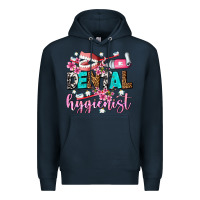 Navy dental hygienist Premium Hoodie - AdoDesignShop