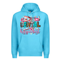 Ocean Blue dental hygienist Premium Hoodie - AdoDesignShop