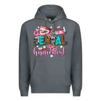 Rock dental hygienist Premium Hoodie - AdoDesignShop