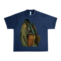Navy english pointer airforce Urban Heavy Tee - RanaPortraitStore