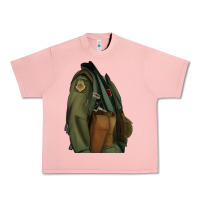 Salmon english pointer airforce Urban Heavy Tee - RanaPortraitStore