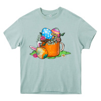 Arona Easter Coffee Heavy Core Tee - CowhideDigitalArt