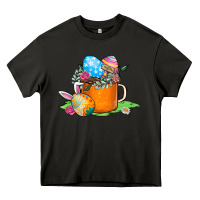 Asphalt Easter Coffee Heavy Core Tee - CowhideDigitalArt