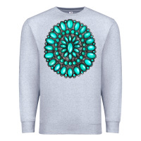Heather Grey gemstone jewelry Premium Sweatshirt - RanaPortraitStore