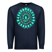 Navy gemstone jewelry Premium Sweatshirt - RanaPortraitStore