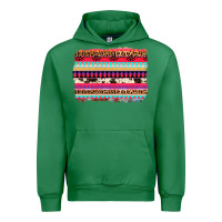 Emerald aztec western leopard cowhide background Urban Hoodie - AdoDesignShop