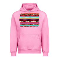 Fuchsia Pink aztec western leopard cowhide background Urban Hoodie - AdoDesignShop