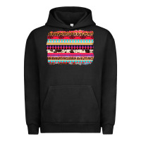 Pigment Black aztec western leopard cowhide background Urban Hoodie - AdoDesignShop