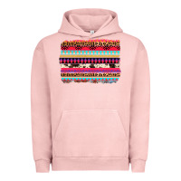 Pigment Salmon aztec western leopard cowhide background Urban Hoodie - AdoDesignShop