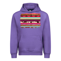 Tulip aztec western leopard cowhide background Urban Hoodie - AdoDesignShop